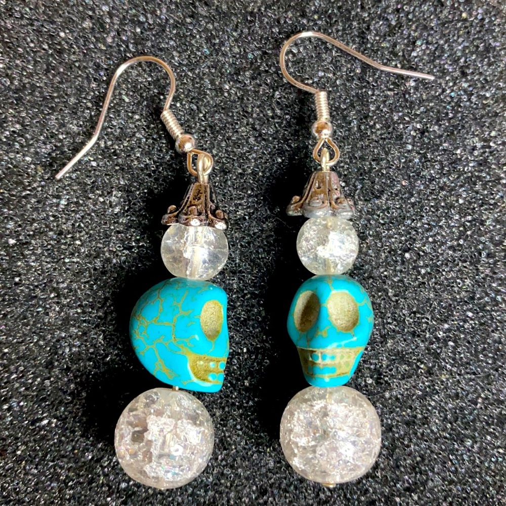 💀Handmade Skull Earrings💀